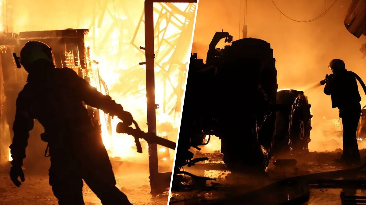 Гучні вибухи в Дніпрі: у місті загорілося підприємство