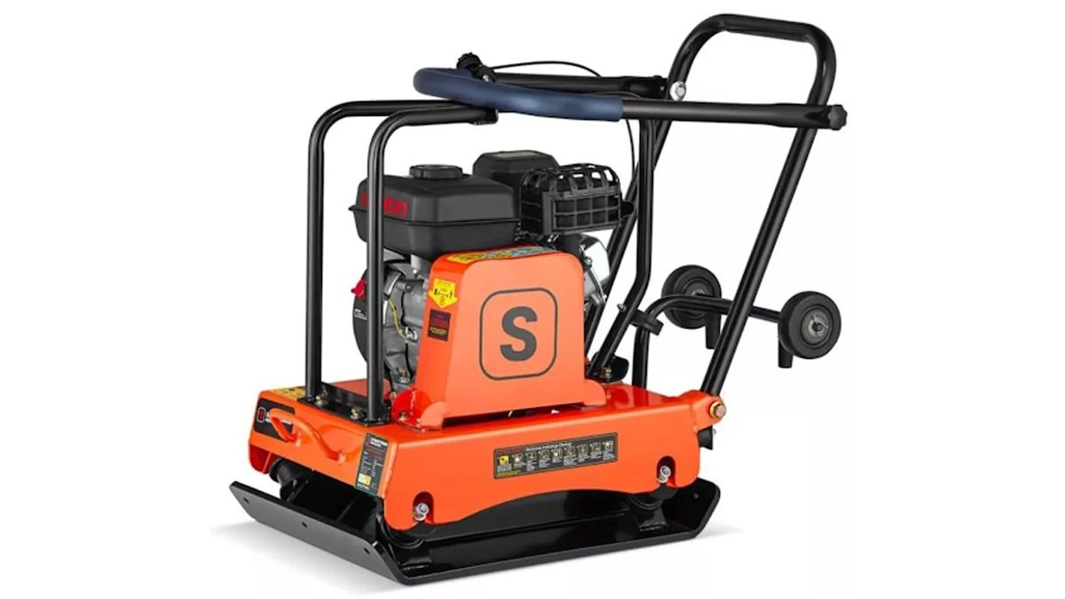 Як віброплита трамбує основу?