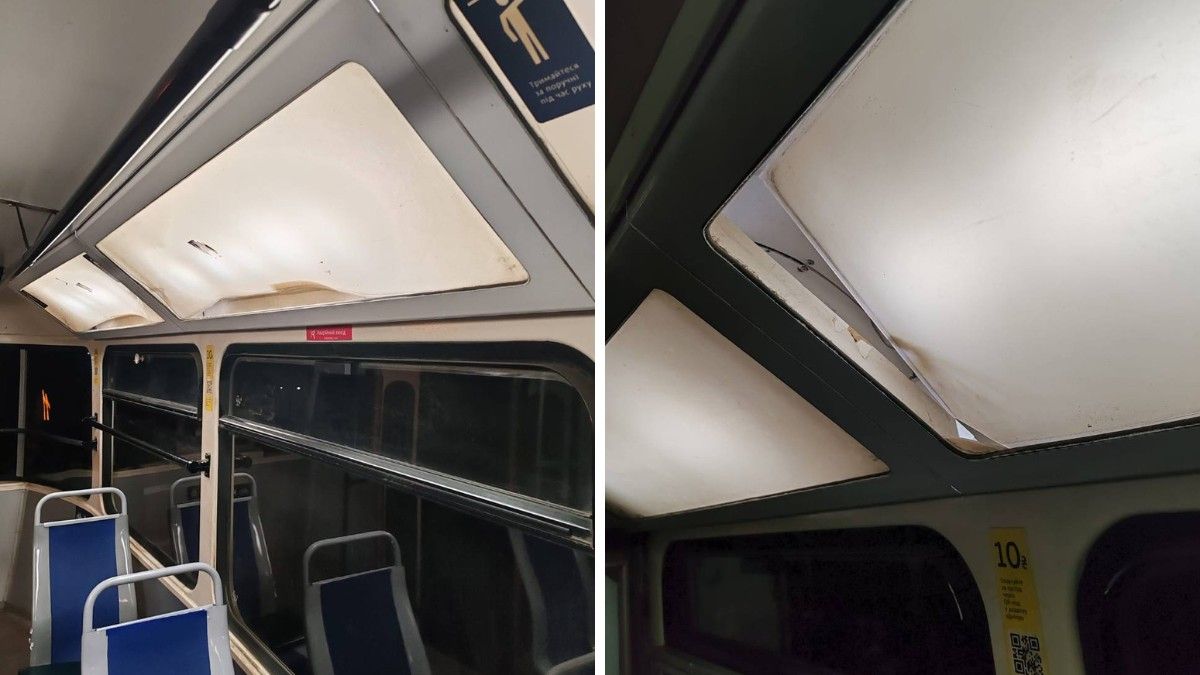 30 жовтня, близько 19:00, підлітки потрощили вагон трамвая №11 30 жовтня, близько 19:00, підлітки потрощили вагон трамвая №11