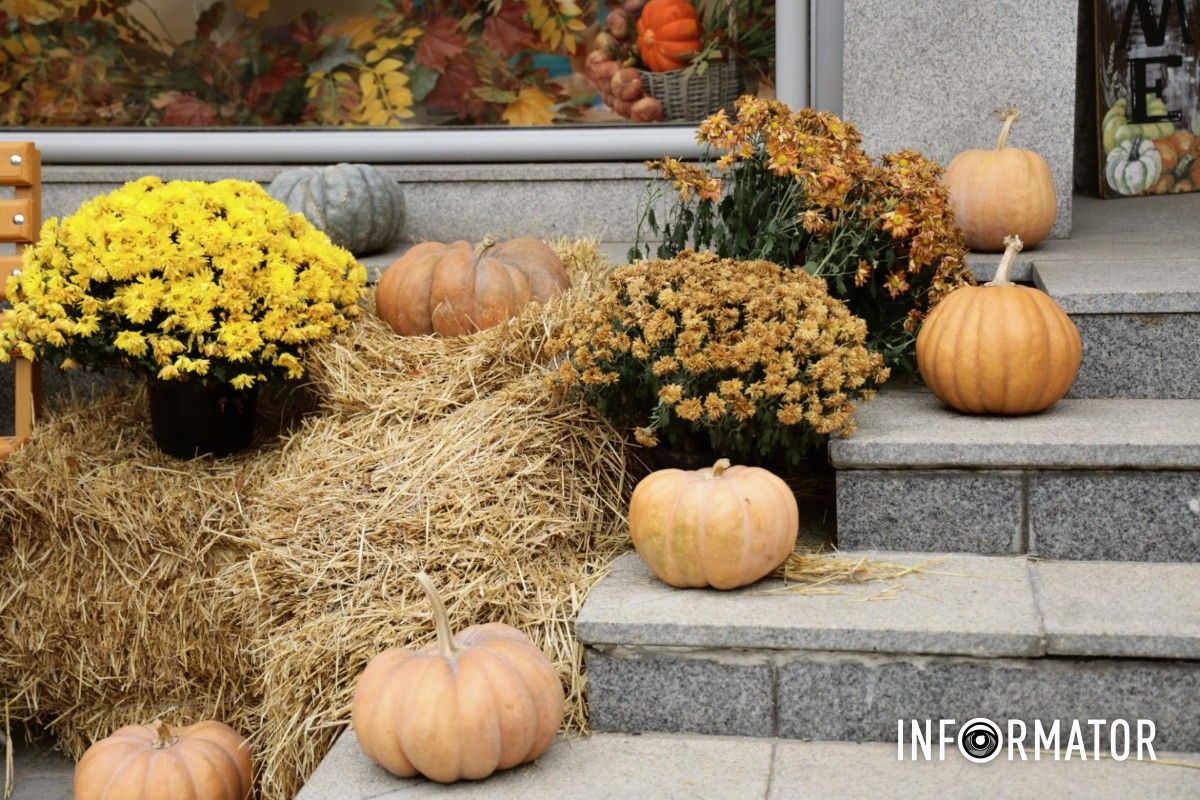 От скелетов к привидениям: Днепр удивляет фотозонами к Геловину 19