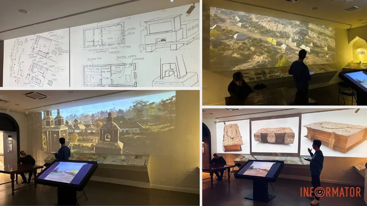 В Днепре воспроизвели пропавшую козацкую крепость 18 века в 3D