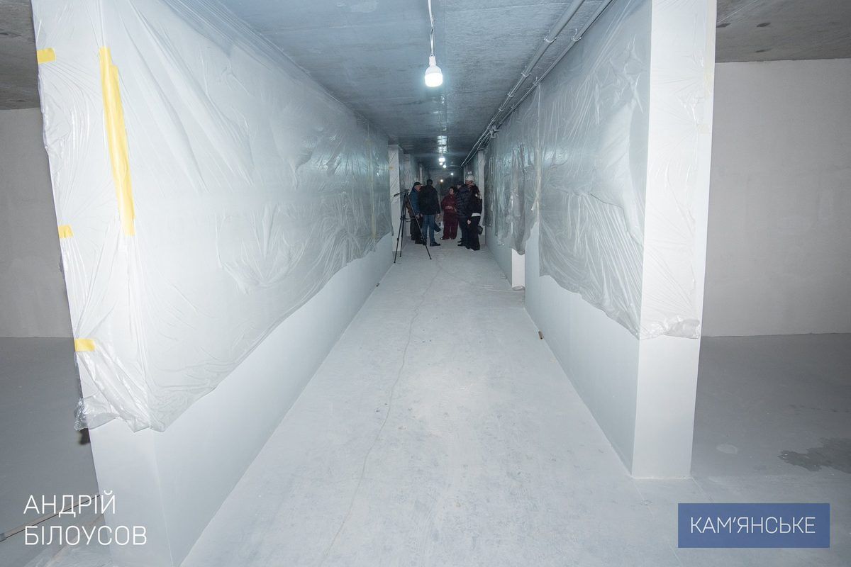 Укриття зводять повністю з нуля Міський голова Кам’янського проінспектував хід будівництва укриття для Ліцею №22 3