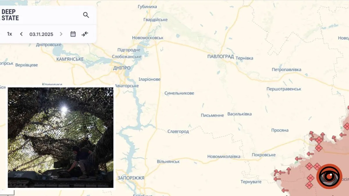 Враг продвинулся вблизи Дачного в Днепропетровской области – DeepState