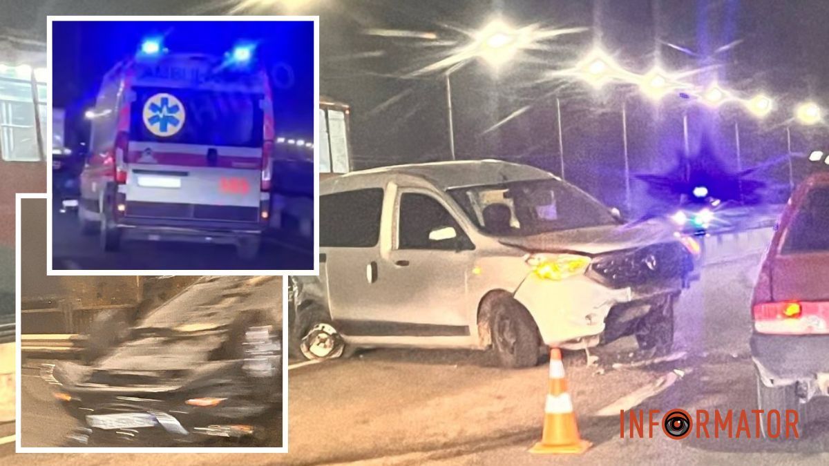 Масштабна ДТП на Кайдацькому мосту у Дніпрі: одне авто перекинулося, утворився кілометровий затор