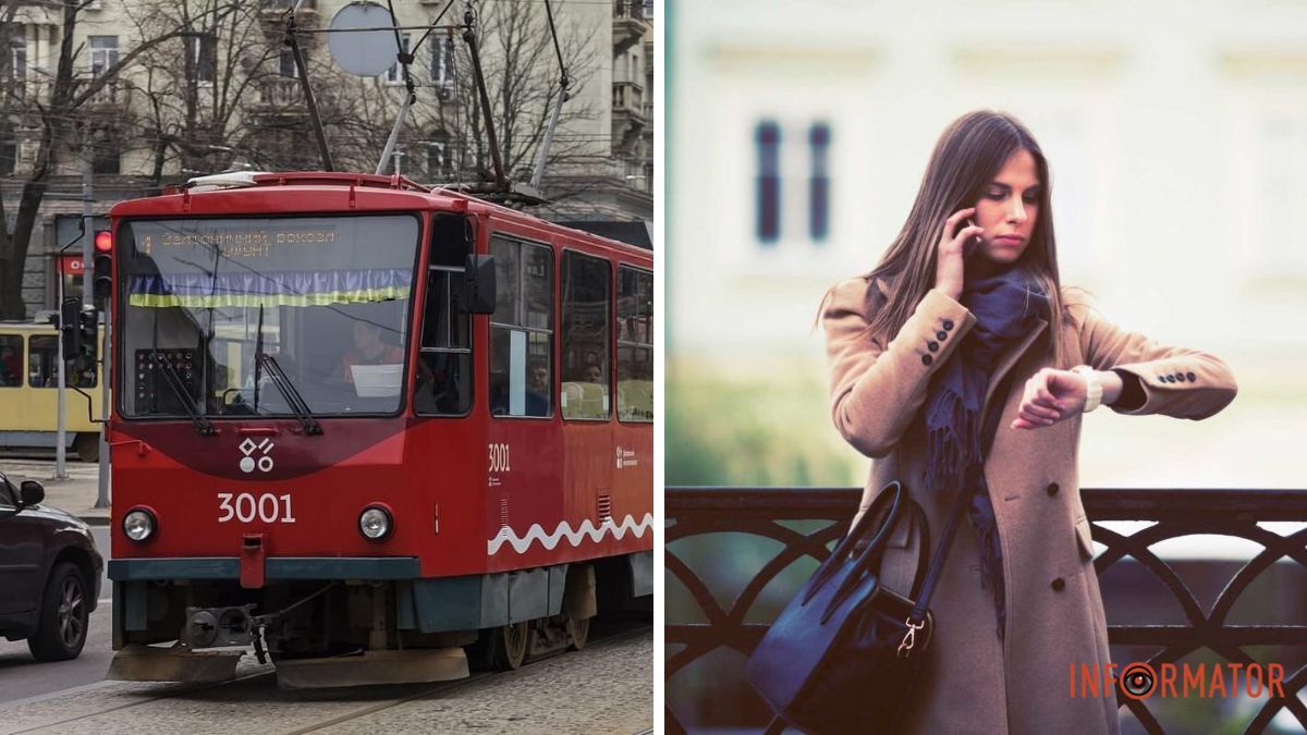 6 ноября в Днепре временно приостановится движение трамвая №1К