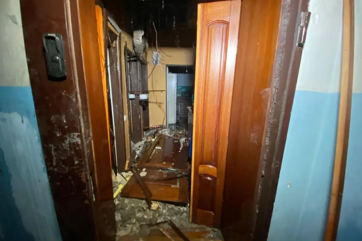 Наслідки атаки всередині будинку Наслідки атаки всередині будинку