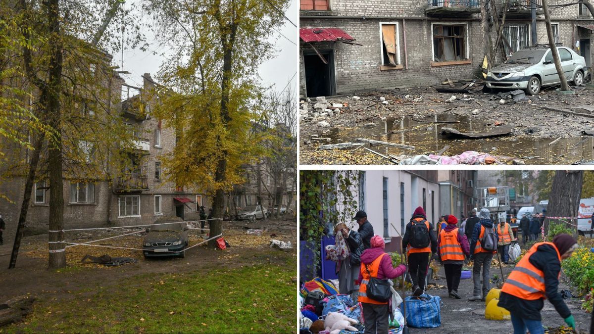 Масована атака дронів на Кам’янське: під завалами шукають чоловіка, одна з постраждалих у важкому стані