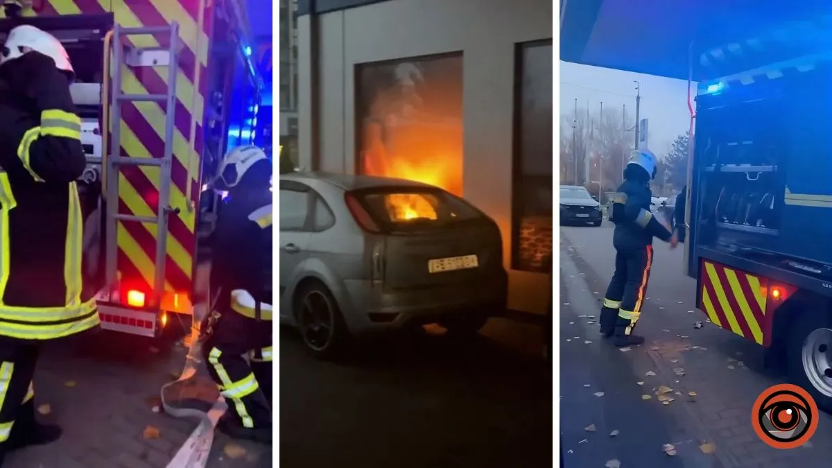 У Дніпрі на Набережній Перемоги біля ЖК River Park палала АЗС: постраждав чоловік