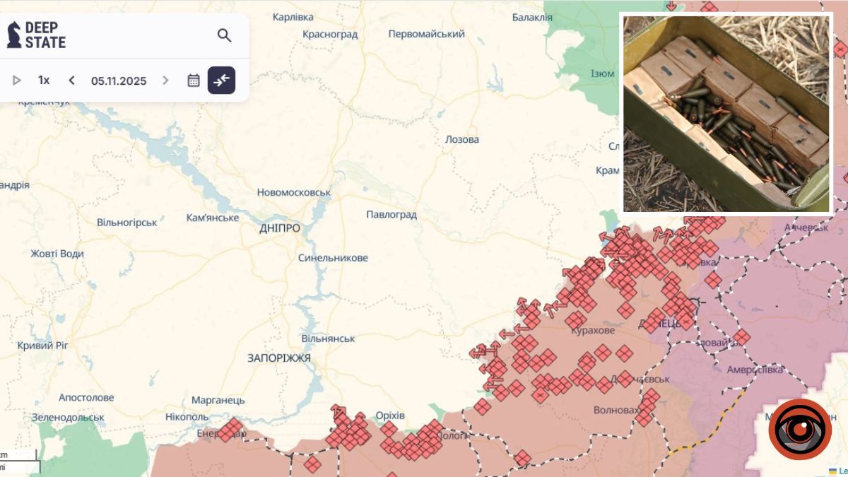 «Сіра зона» просунулася у напрямку Орестополя у Дніпропетровській області: у ЗСУ відреагували на дані DeepState