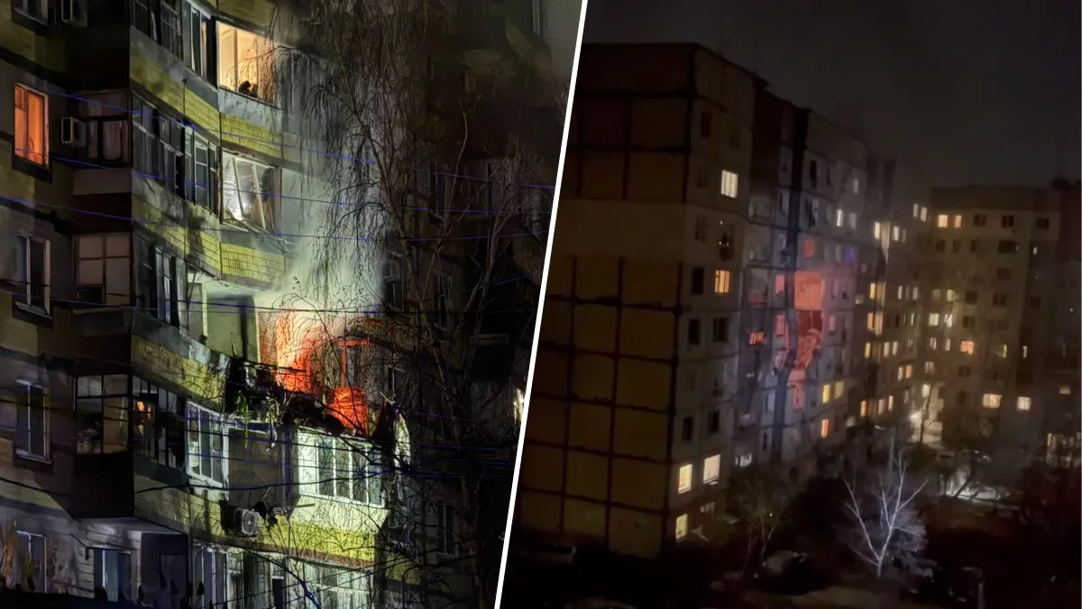 Нічна комбінована атака на Дніпро та область: перша інформація від ОВА про руйнування та постраждалих