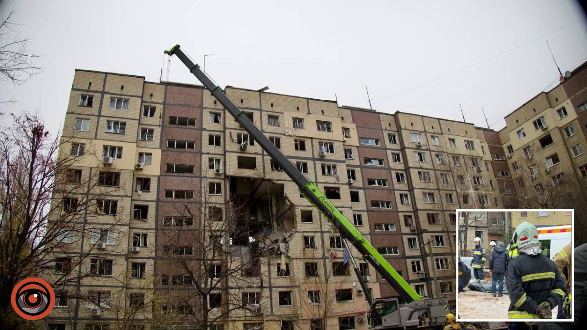 З-під завалів понівеченої багатоповерхівки у Дніпрі дістали тіло людини