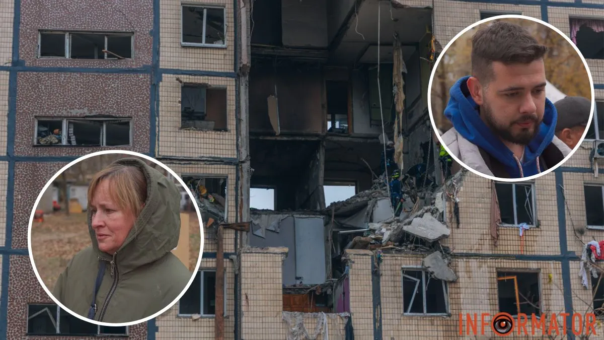 Дім задрижав, скло задзвеніло, онук побачив пряме влучання: дніпряни розповіли про пережиту ворожу атаку