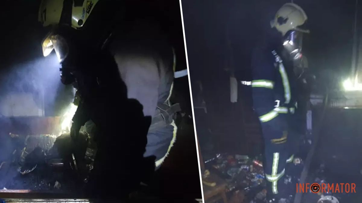 У Павлограді під час пожежі постраждав чоловік: потерпілого доставили в лікарню