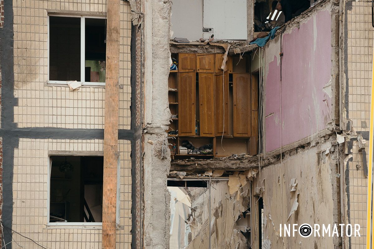 Відкрита рана на тілі Дніпра: як виглядає місце російської атаки після удару 8 листопада 3