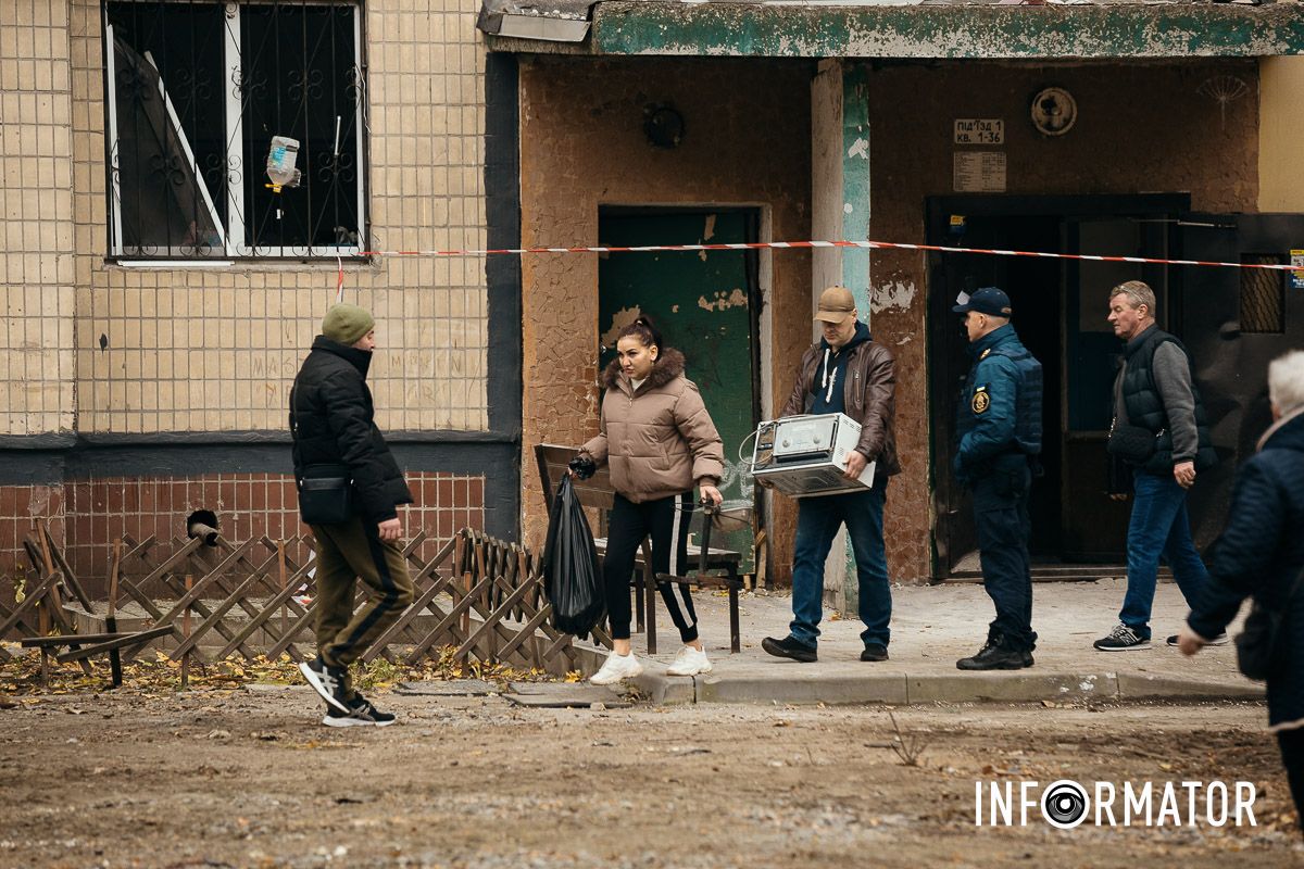 Відкрита рана на тілі Дніпра: як виглядає місце російської атаки після удару 8 листопада 19