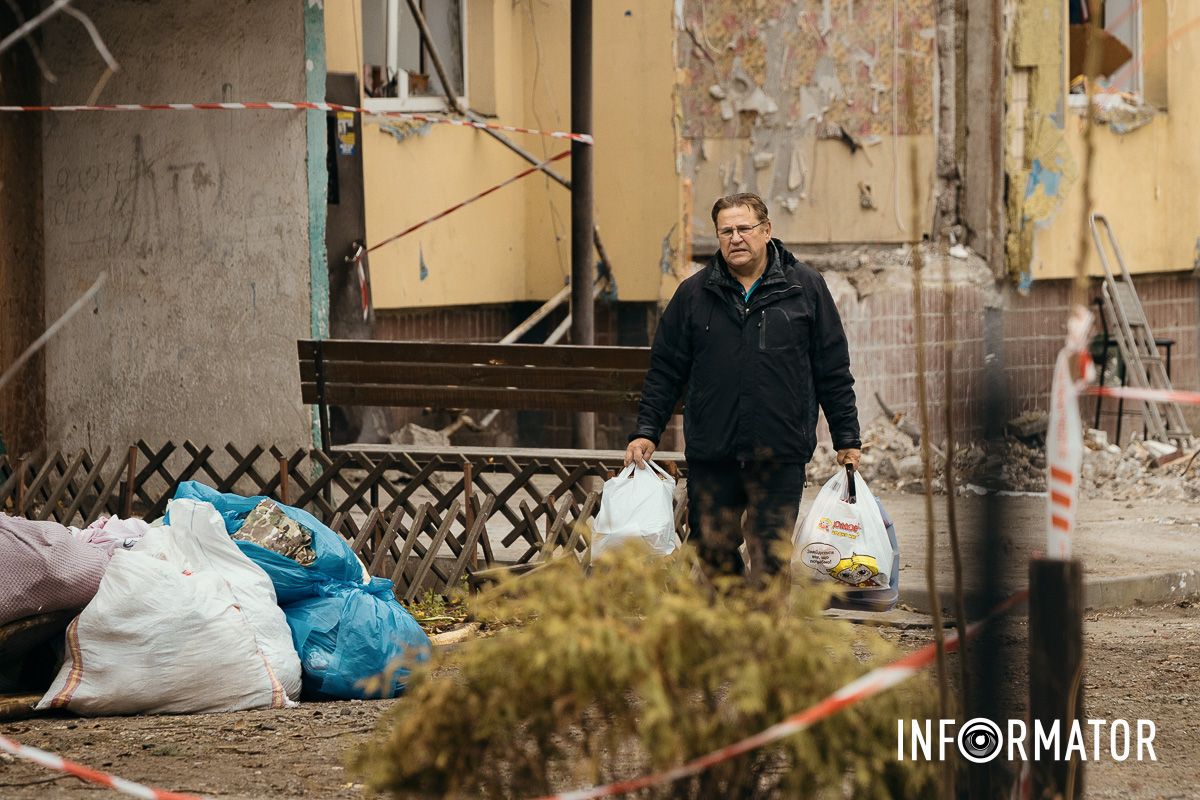 Відкрита рана на тілі Дніпра: як виглядає місце російської атаки після удару 8 листопада 30