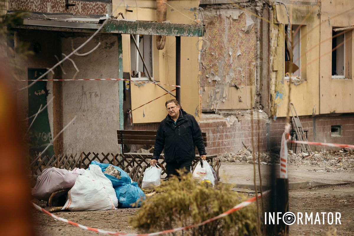 Відкрита рана на тілі Дніпра: як виглядає місце російської атаки після удару 8 листопада 31