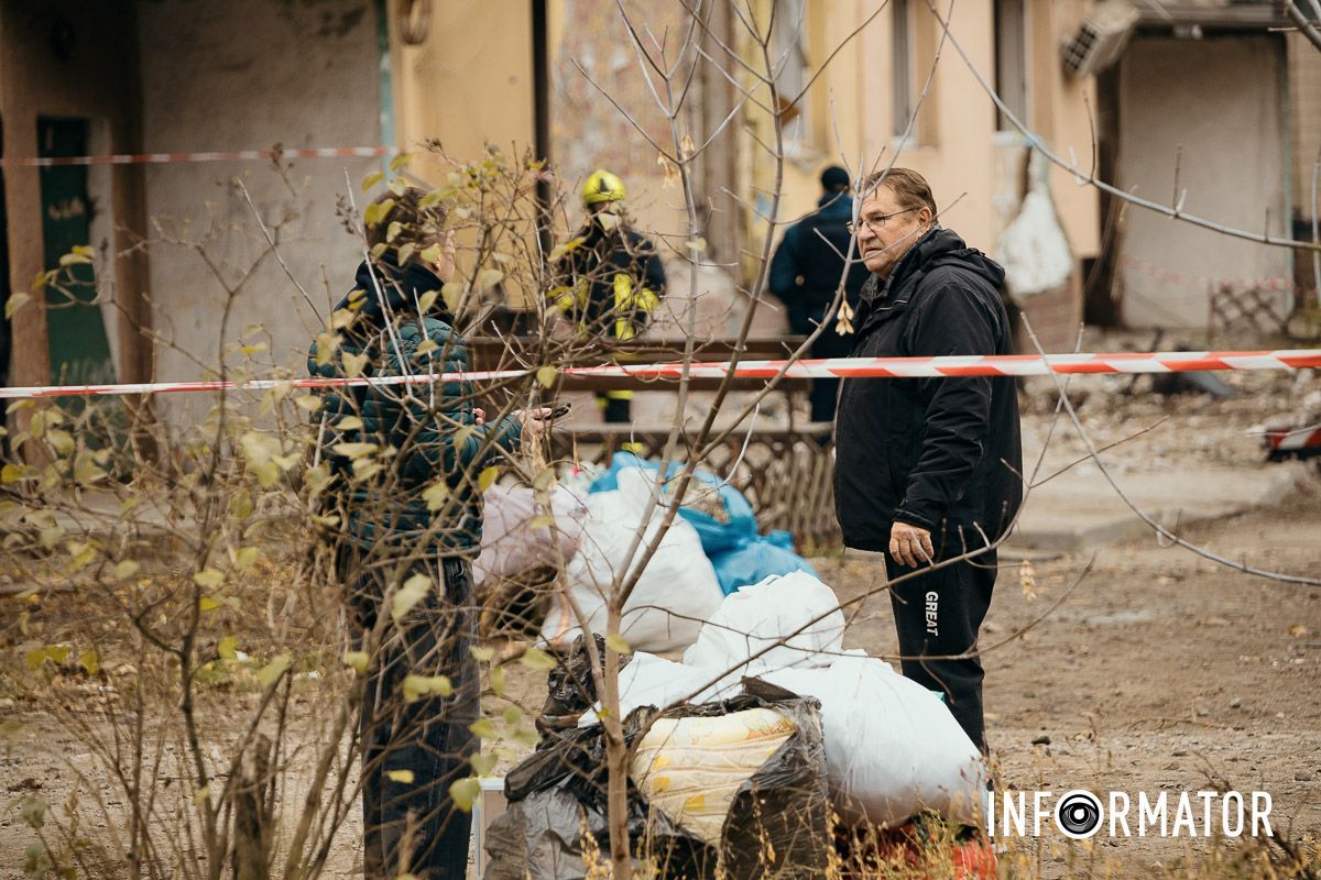 Відкрита рана на тілі Дніпра: як виглядає місце російської атаки після удару 8 листопада 32