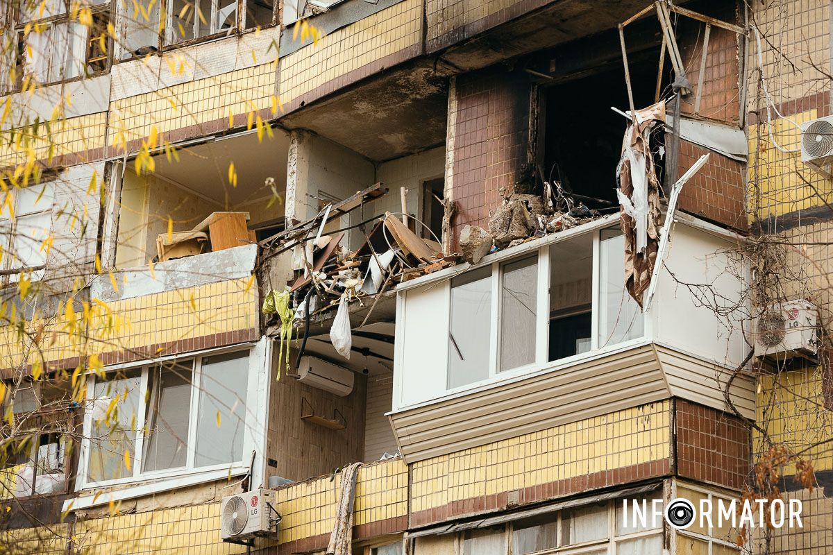 Відкрита рана на тілі Дніпра: як виглядає місце російської атаки після удару 8 листопада 55