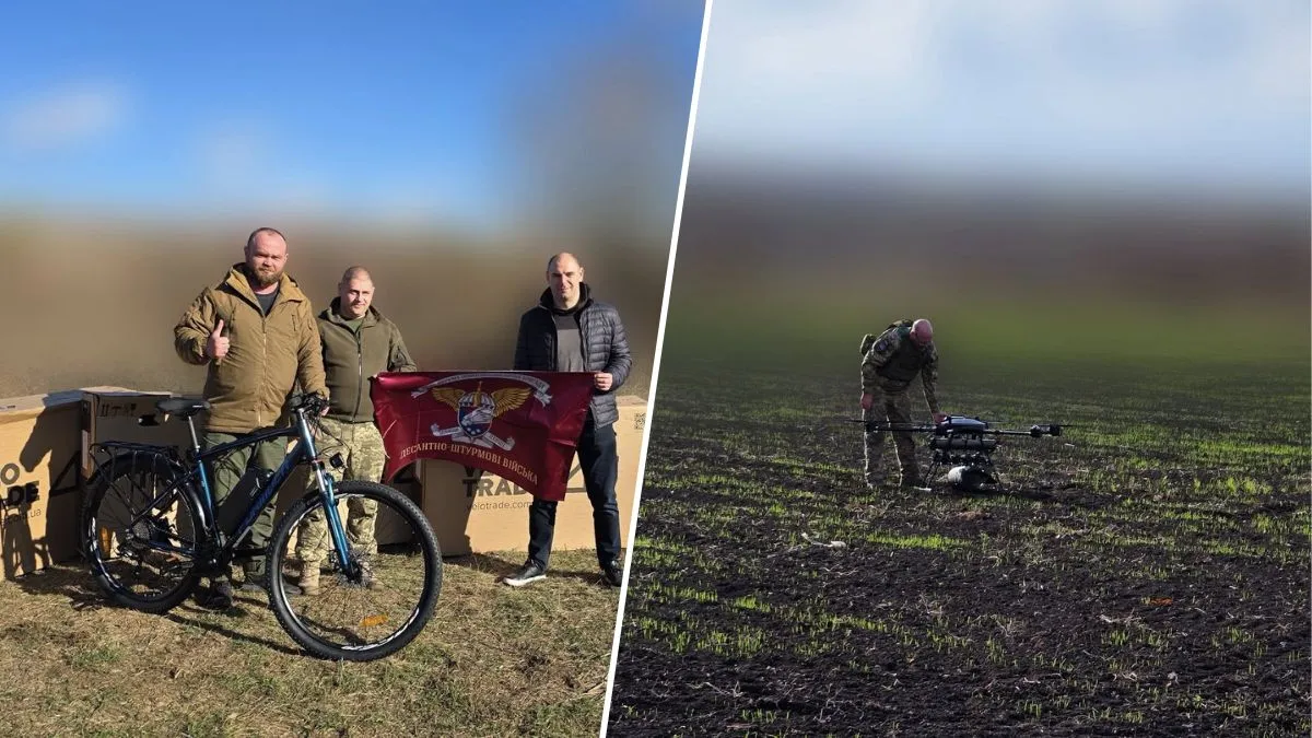 Нардеп Дмитро Кисилевський передав 25-й Січеславській бригаді п’ять електровелосипедів