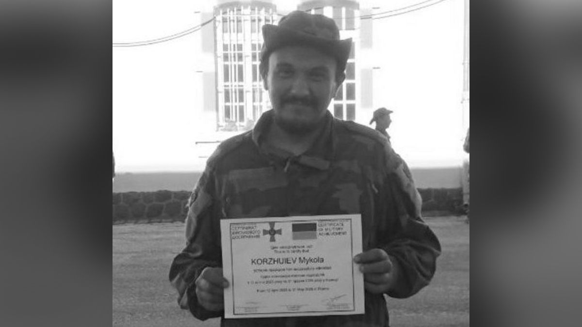 Ворог з БпЛА скинув боєприпас по позиції підрозділу: загинув 41-річний Захисник з Дніпропетровської області Микола Коржуєв
