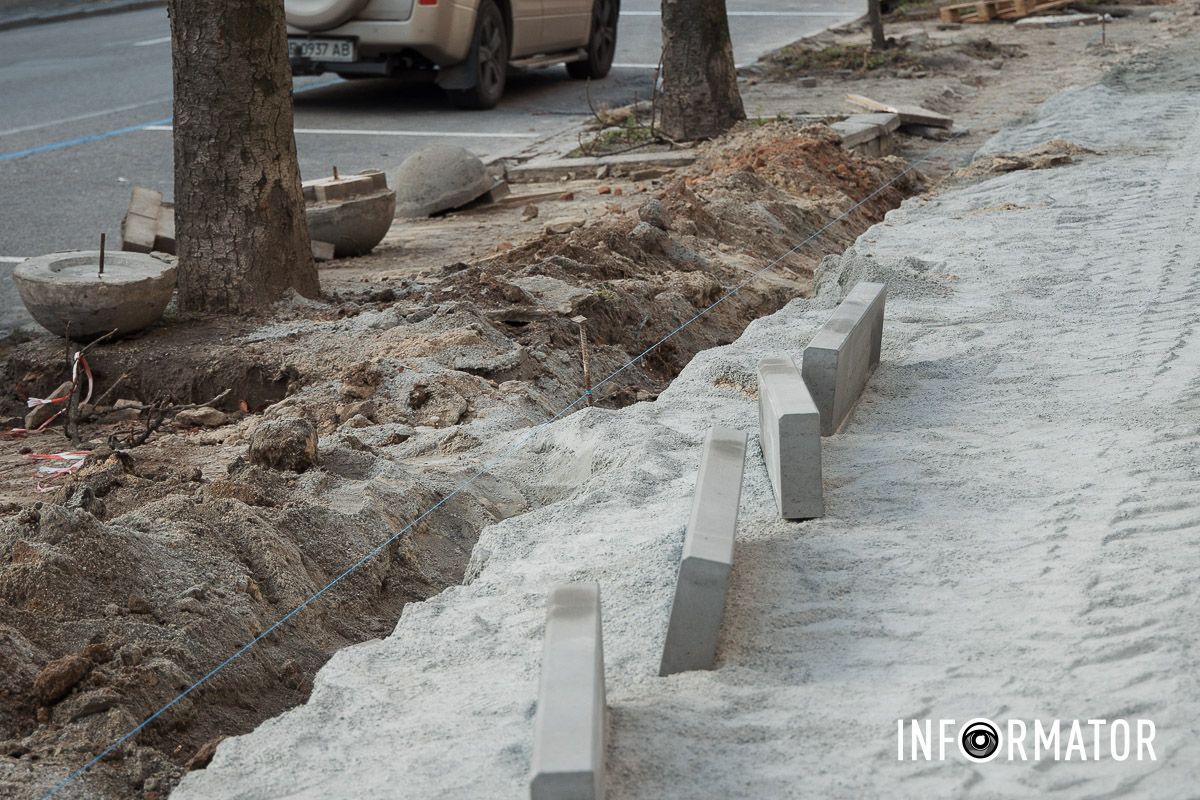 Переможцем стало ТОВ "Автомагістраль 2016" У Дніпрі на проспекті Дмитра Яворницького почали перекладати бруківку за майже 10 мільйонів 10