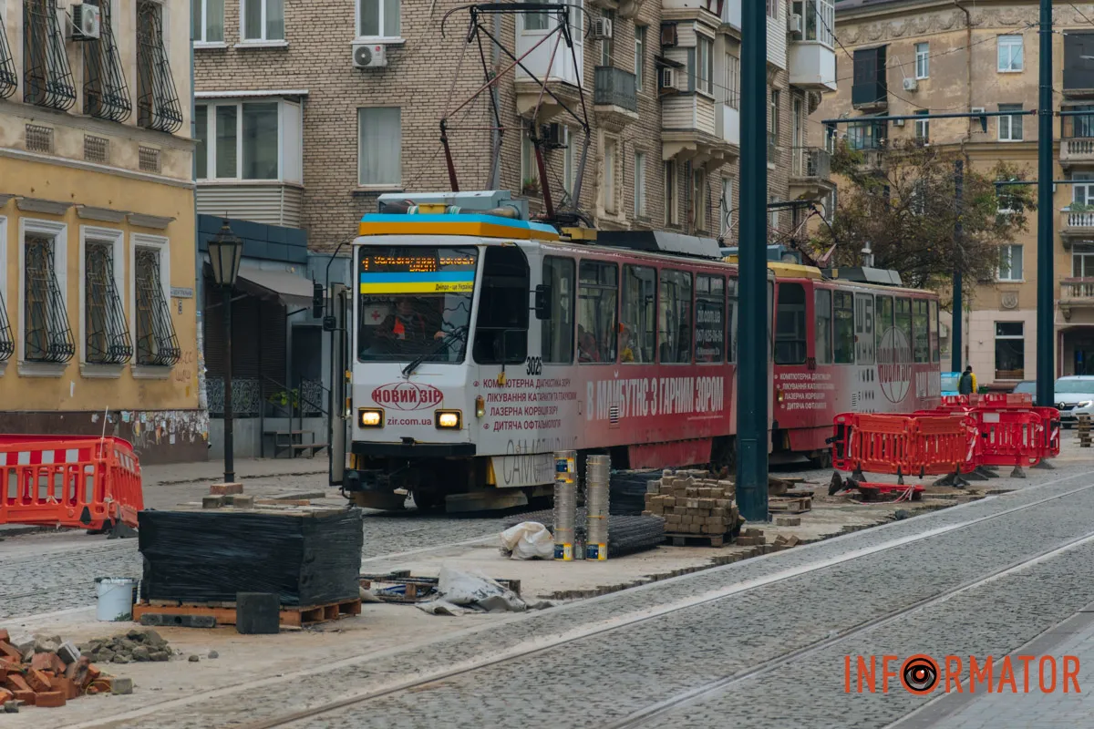 У Дніпрі 16 листопада відновив рух трамвай №1 У Дніпрі 16 листопада відновив рух трамвай №1
