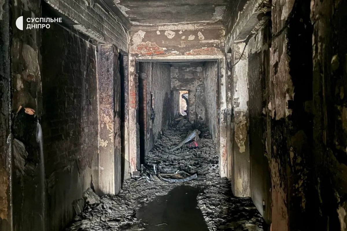 Деякі приміщення вигоріли вщент Деякі приміщення вигоріли вщент