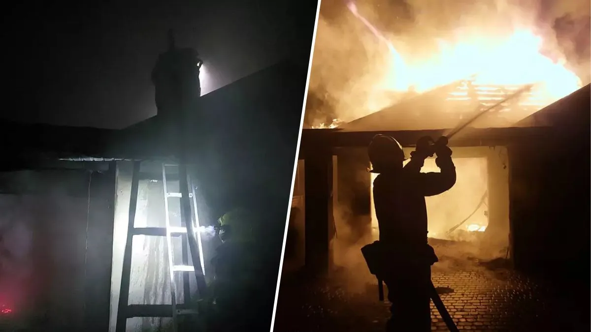 У Дніпровському районі палав житловий будинок