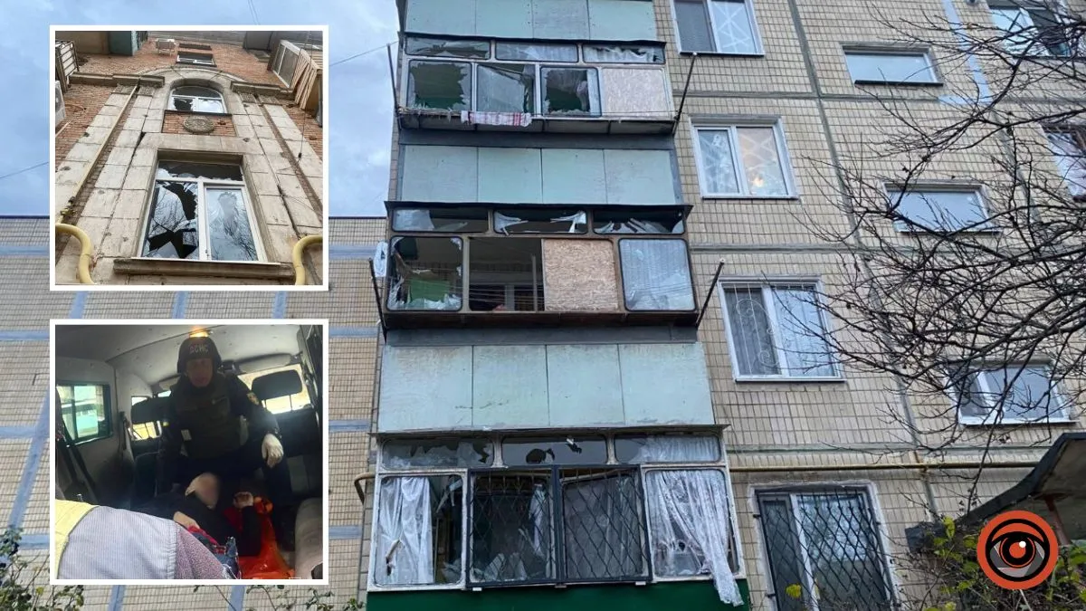 Ворог атакував Дніпропетровську область КАБами, дронами та артилерією: семеро поранених, пошкоджені будинки, птахофабрика та АЗС