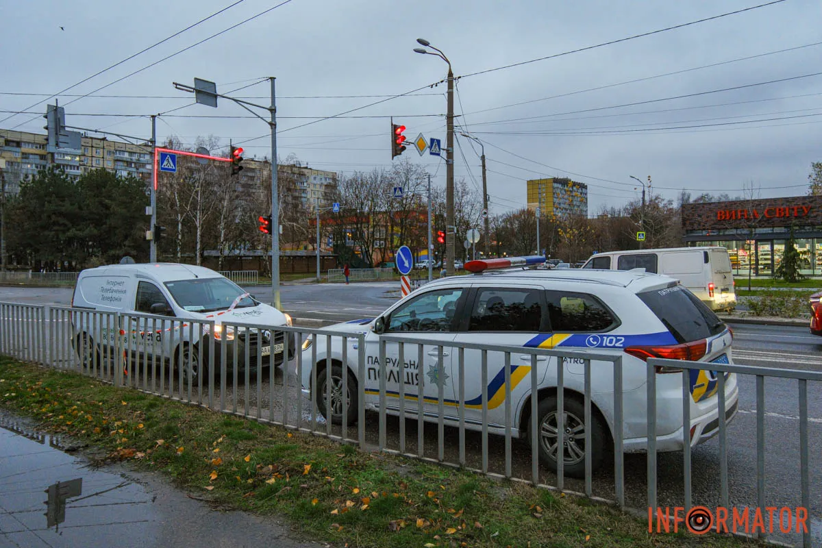 Інцидент трапився в районі перехрестя з бульваром Слави