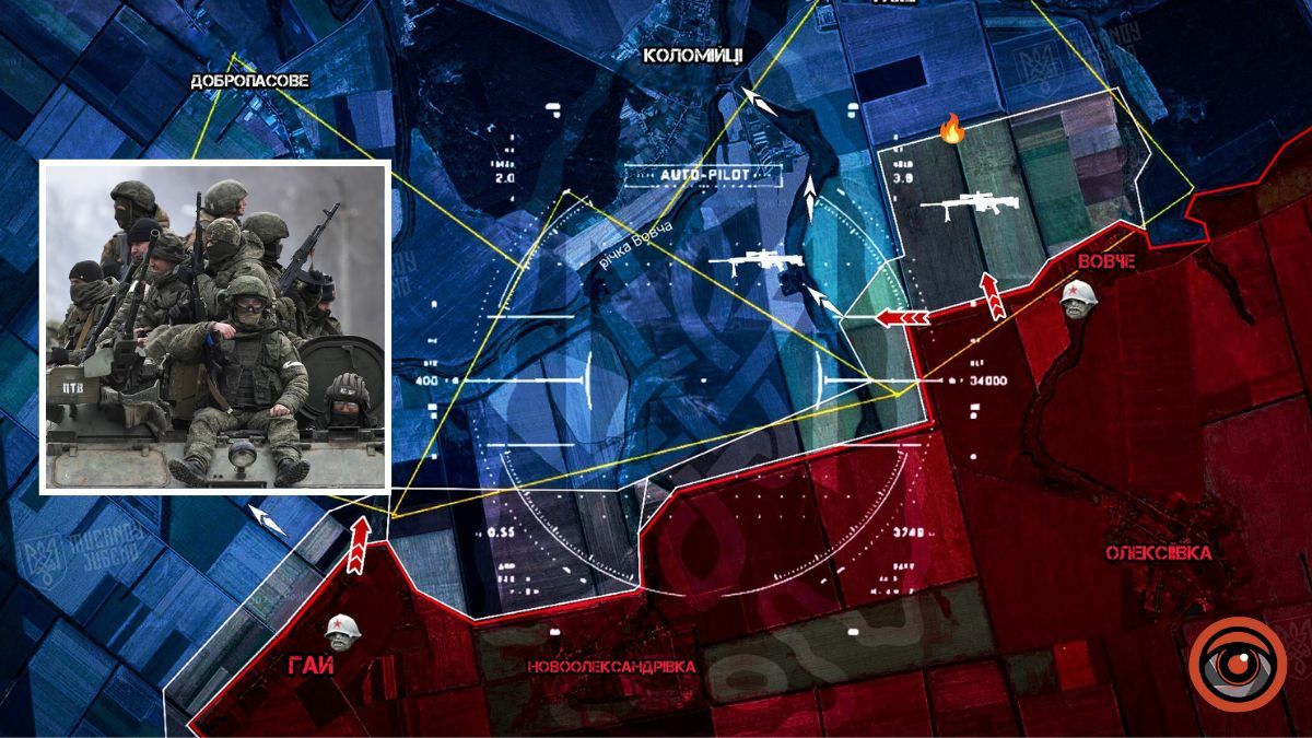 У Дніпропетровській області ворог хоче вийти на південний берег річки Вовча — "Мучной"