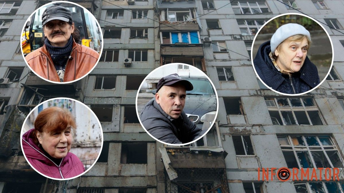 “Нехай кацапи оце все переживуть, тільки у десятикратному розмірі”: що розповіли люди про атаку на Дніпро