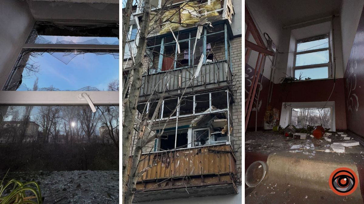 Вдень 25 листопада у Дніпрі пролунав вибух: куди звертатися мешканцям понівечених будинків