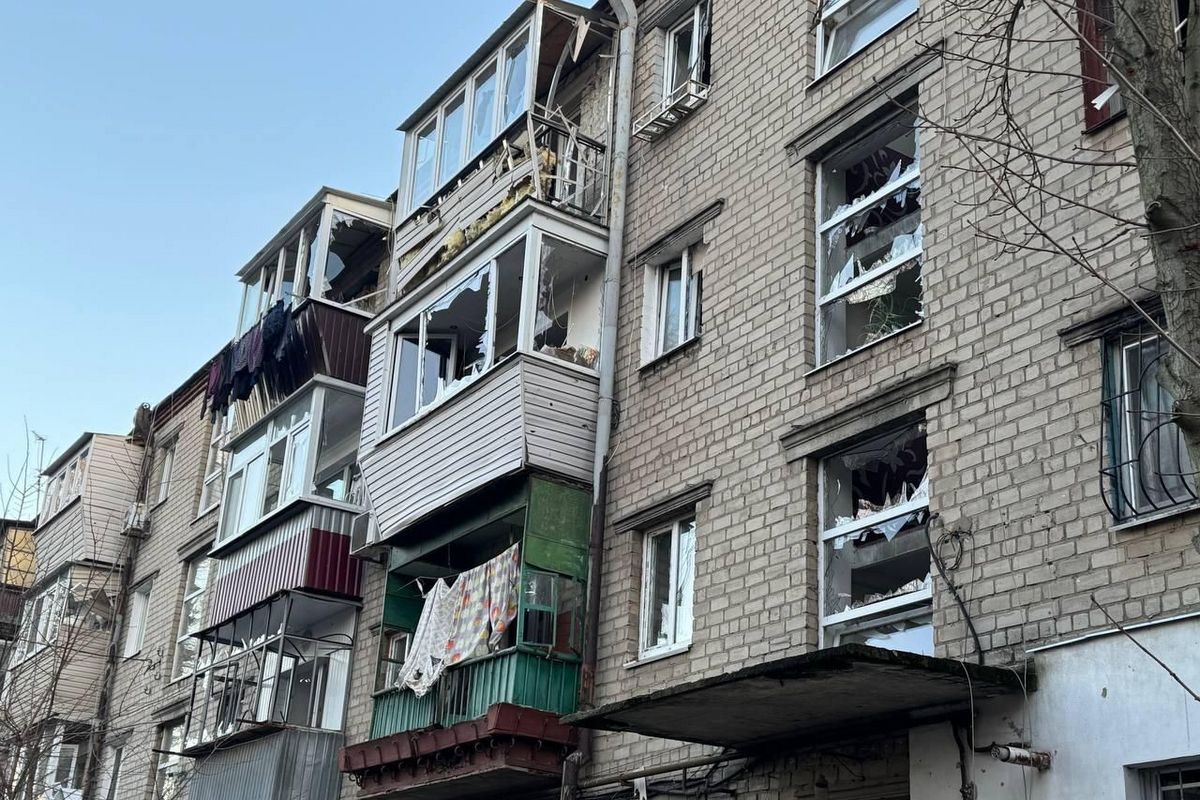 Наслідки атаки ворожого безпілотника 25 листопада міськрада 1