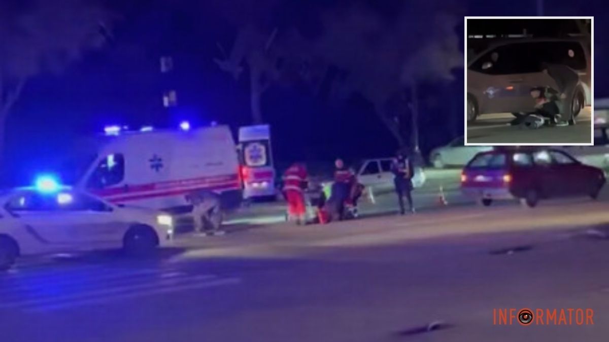 У Дніпрі на Метробудівській Volkswagen збив людину на переході: 66-річний чоловік у лікарні