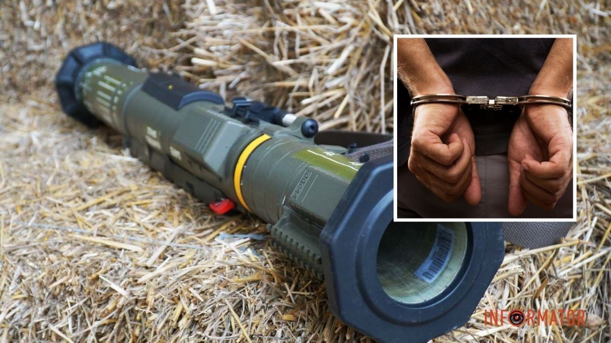 У Кривому Розі біля будівлі виконкому чоловік залишив тубус від гранатомета: що йому загрожує