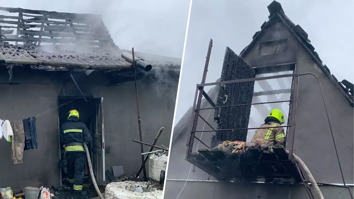 В Днепре загорелся жилой дом: внутри нашли тело мужчины