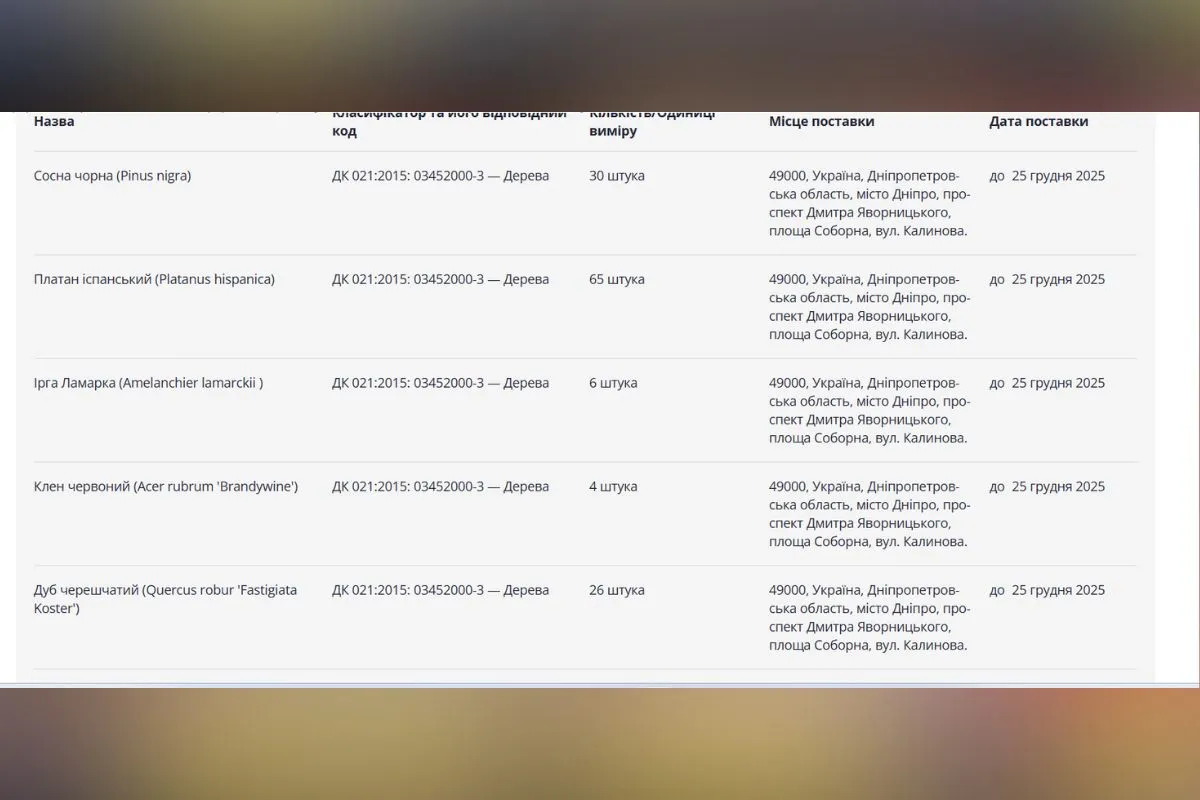 Закупівлі мають завершити до кінця грудня Закупівлі мають завершити до кінця грудня