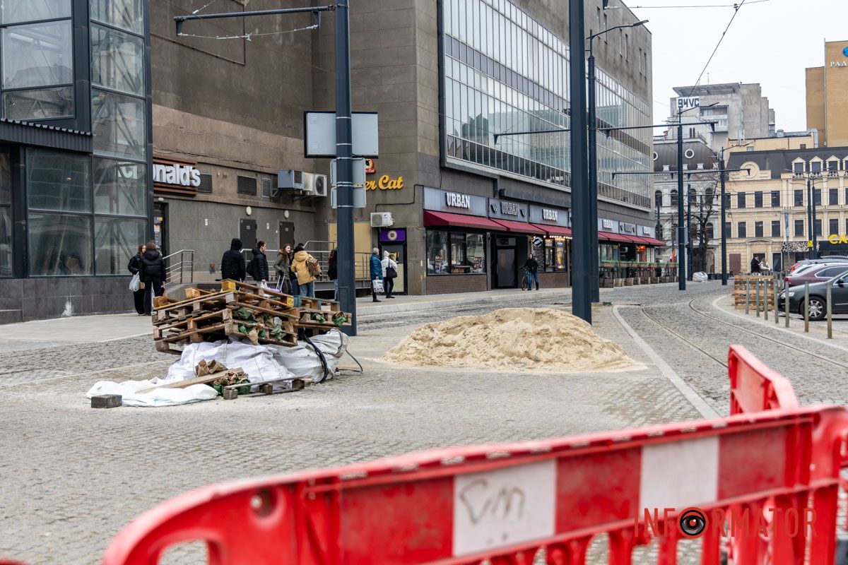З літа до 13 жовтня на ділянці від вулиці Володимира Мономаха до проспекту Дмитра Яворницького замінили понад 500 метрів колії