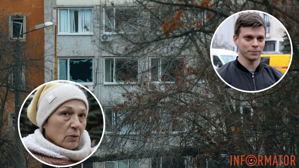 “Аби я була в квартирі, то із всього будинку постраждала б одна я”: дніпряни поділились деталями про удар балістикою по місту