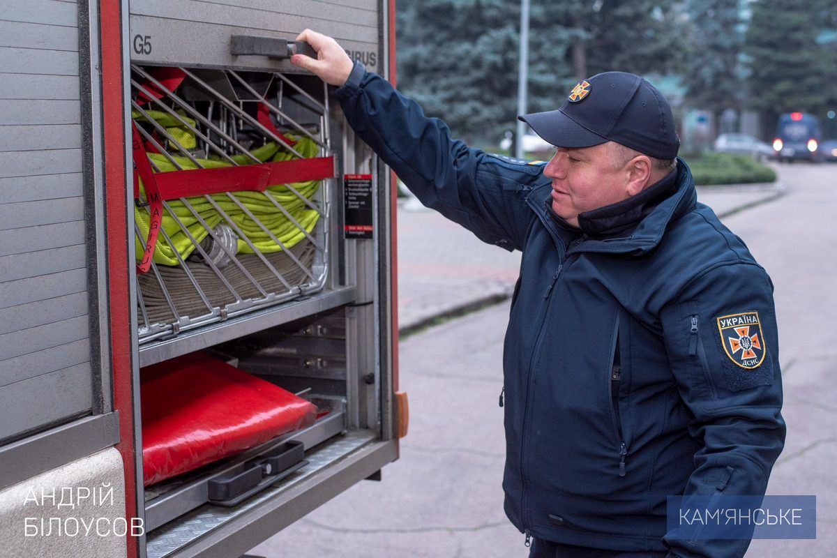 Кам’янське отримало від міста-побратима Вупперталя пожежний автомобіль 3