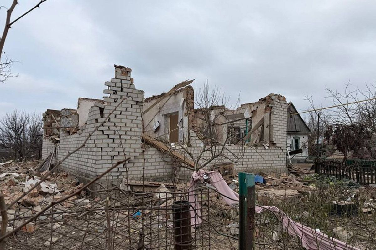 Разрушенный дом