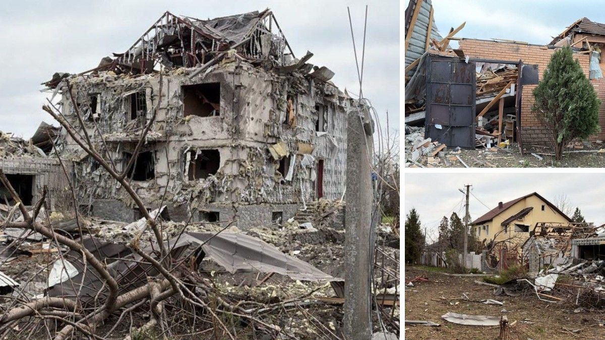 Зруйновано приватний будинок: ворог поранив трьох людей у Дніпровському районі