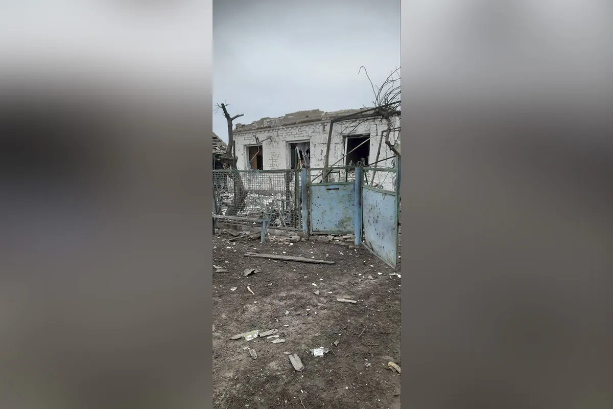 Будинок після атаки рф Будинок після атаки рф