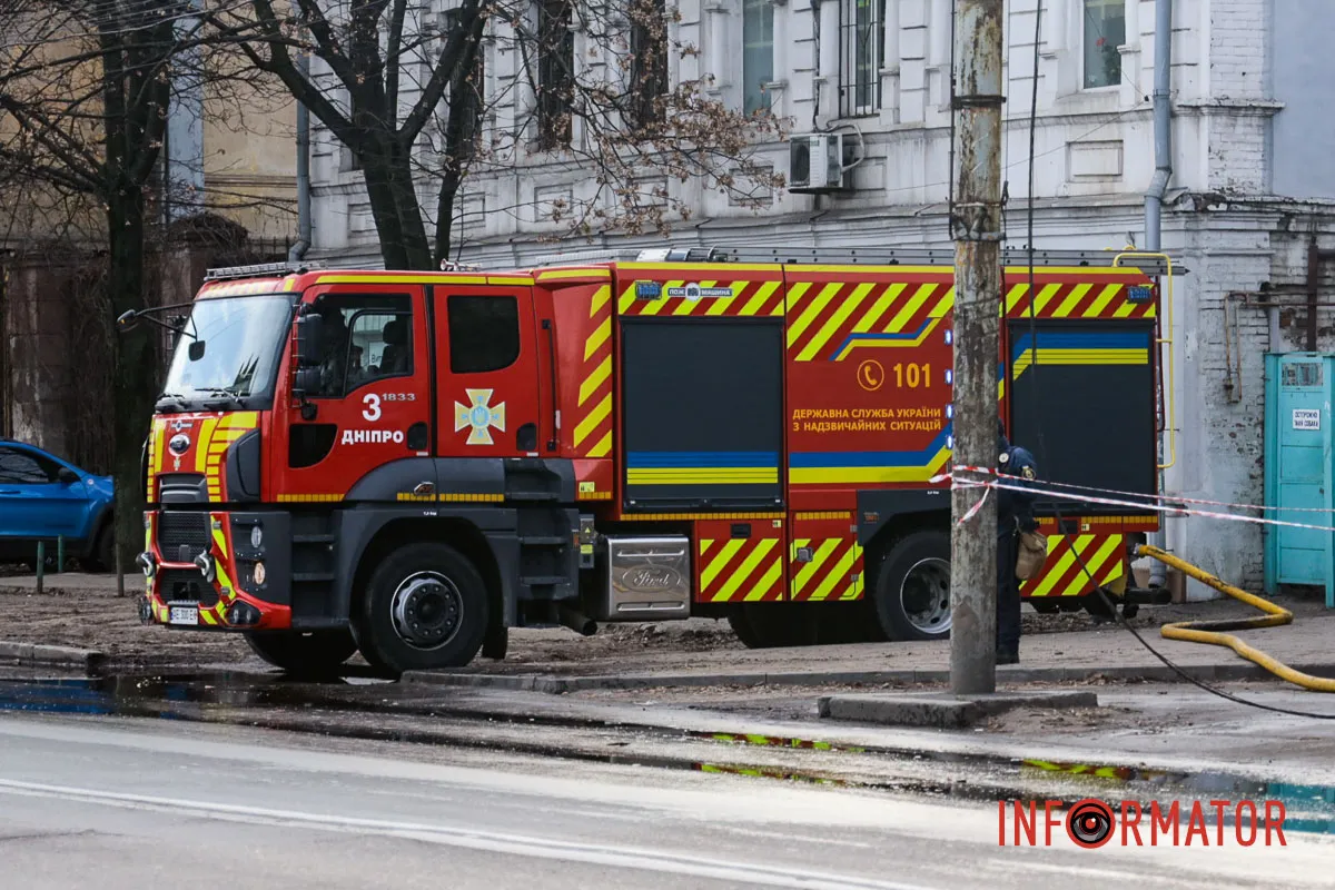 ДСНС на місці ворожої атаки 