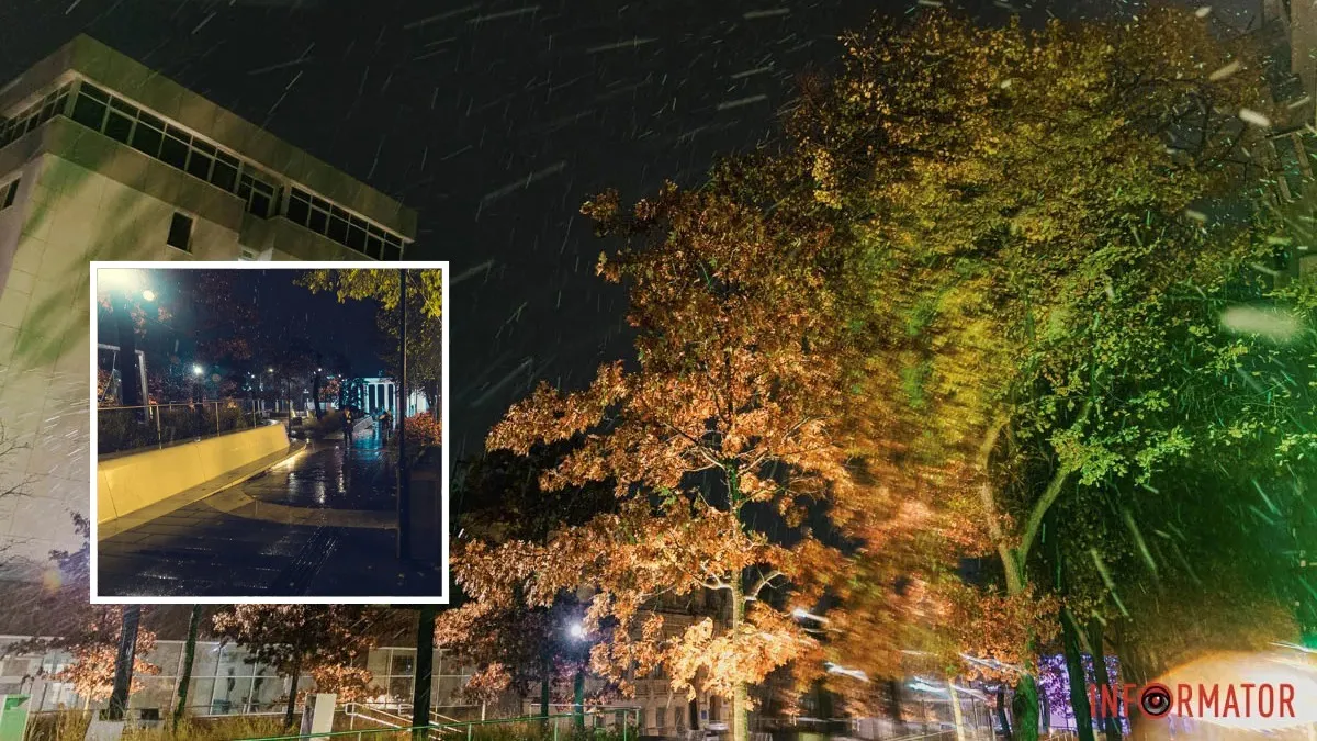 Погода на 10 грудня: у Дніпрі вночі очікуються сніг з дощем