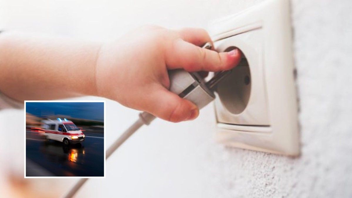 У Кривому Розі маленький хлопчик схопився за дріт подовжувача і його вдарило струмом