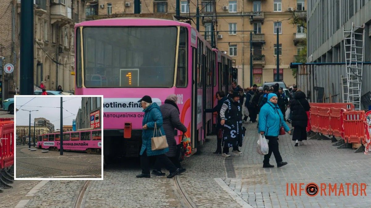 У Дніпрі у суботу трамваї №1 курсуватимуть по-іншому: причина