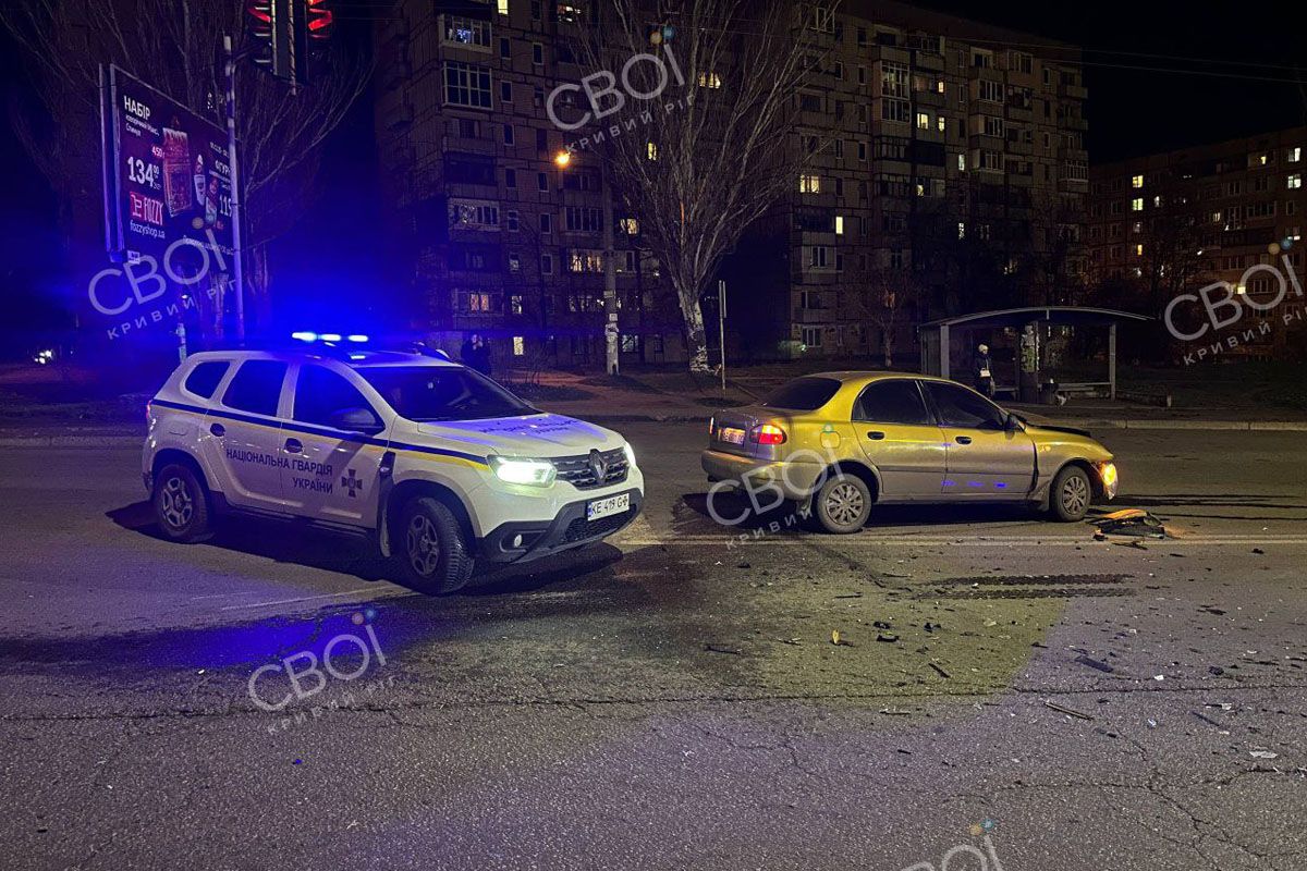 В Кривом Роге произошла авария В Кривом Роге произошла авария